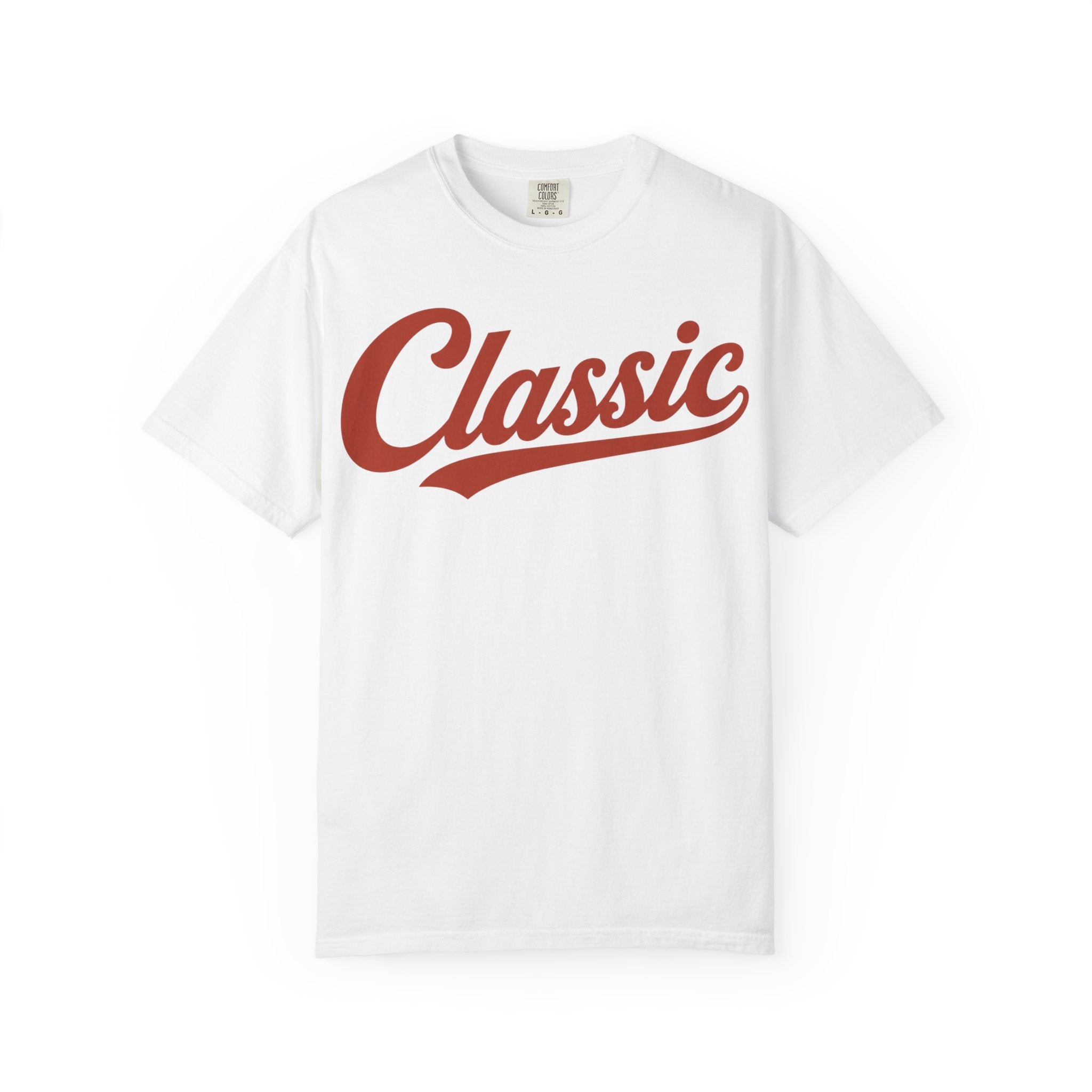 Classic Script Logo T-Shirt | Retro Baseball Style Tee