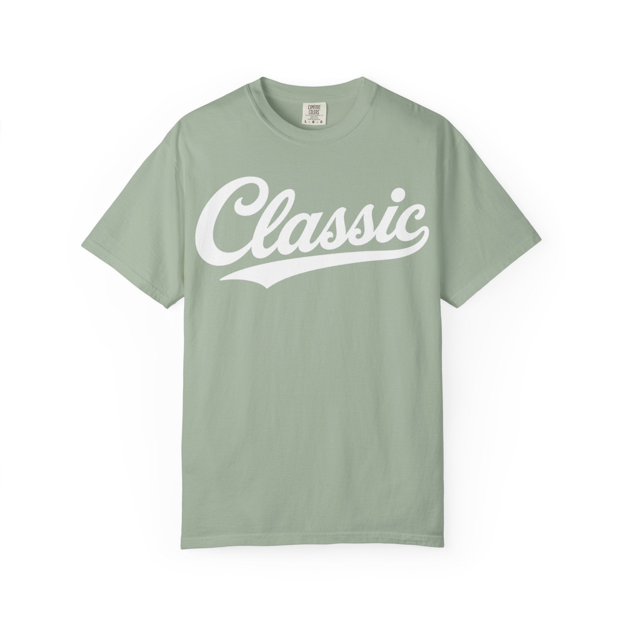 Classic Script Logo T-Shirt | Retro Baseball Style Tee