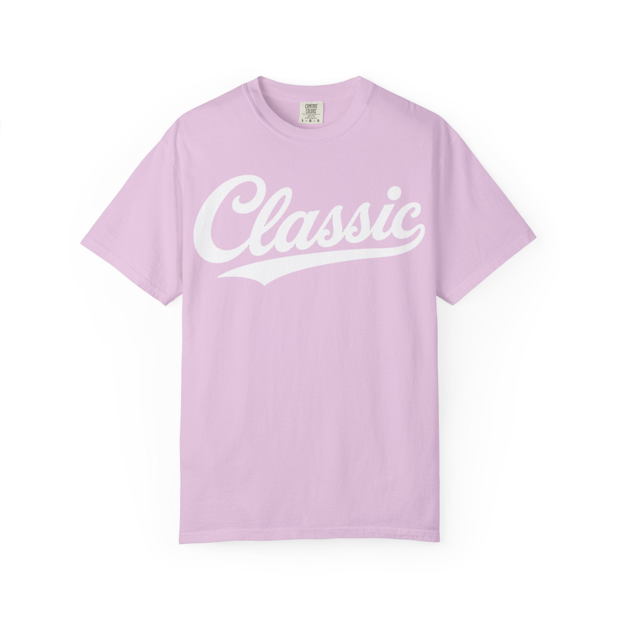Classic Script Logo T-Shirt | Retro Baseball Style Tee