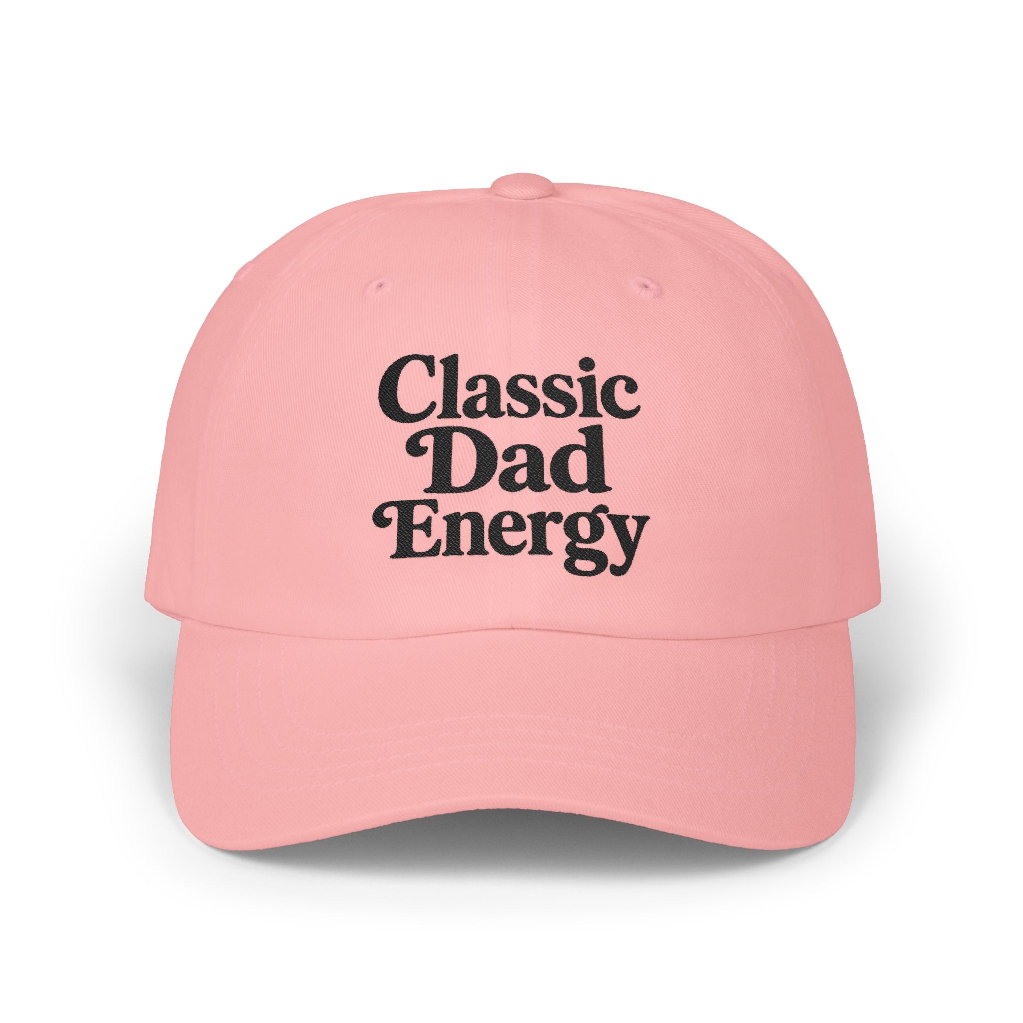 Classic Dad Energy Cap | Embroidered Baseball Hat