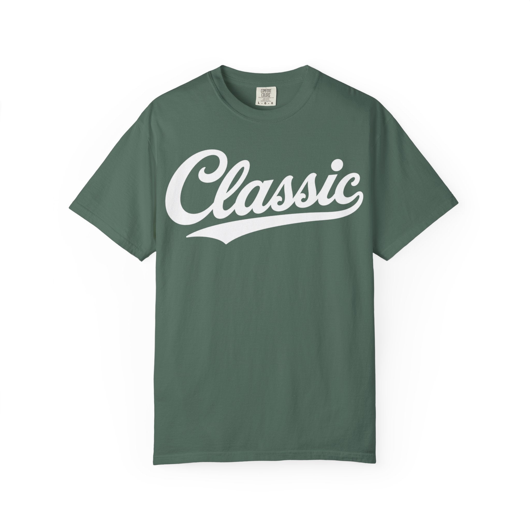 Classic Script Logo T-Shirt | Retro Baseball Style Tee