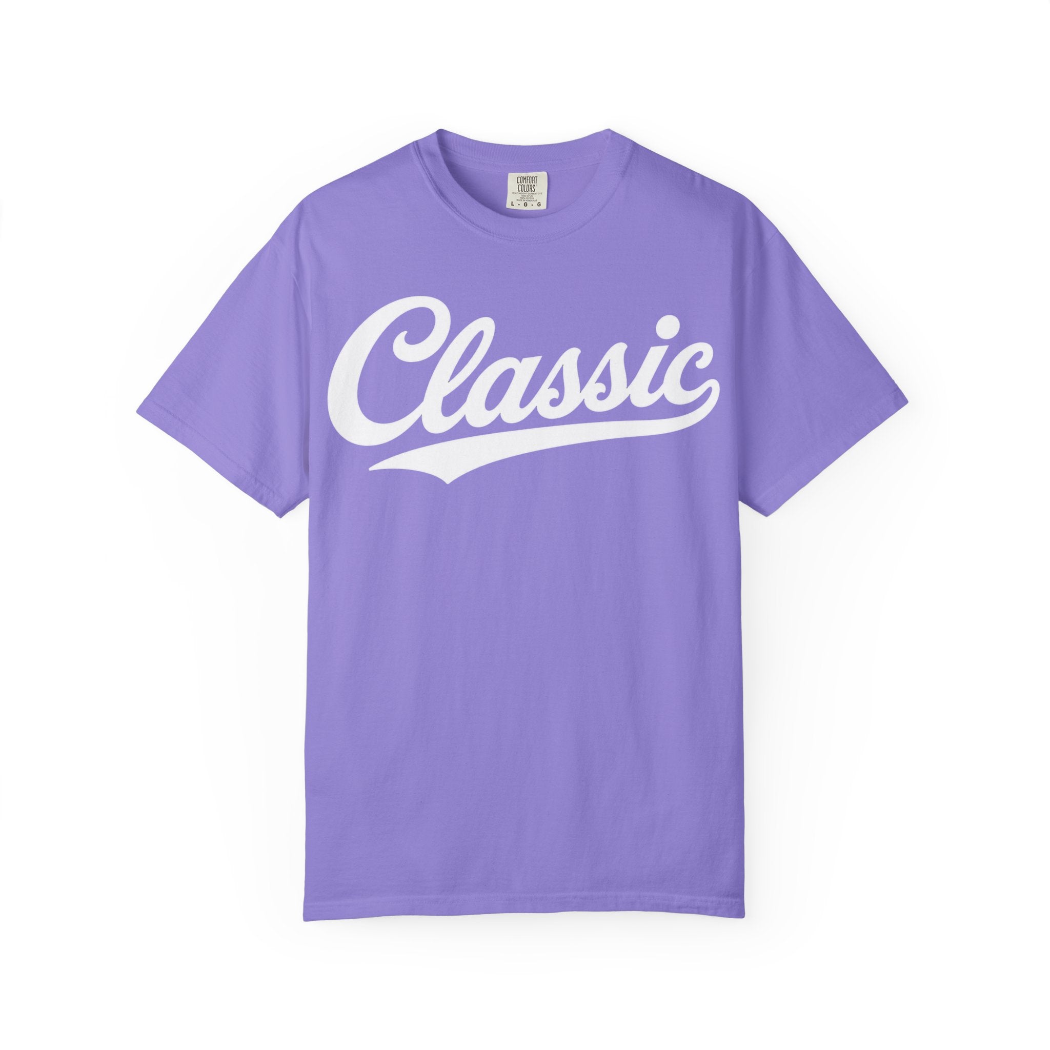 Classic Script Logo T-Shirt | Retro Baseball Style Tee