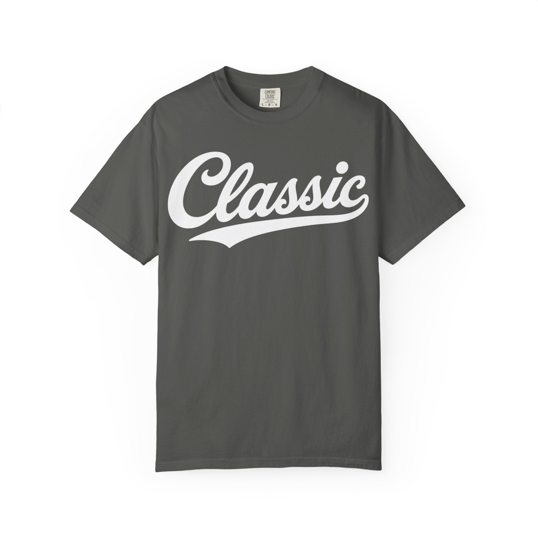 Classic Script Logo T-Shirt | Retro Baseball Style Tee