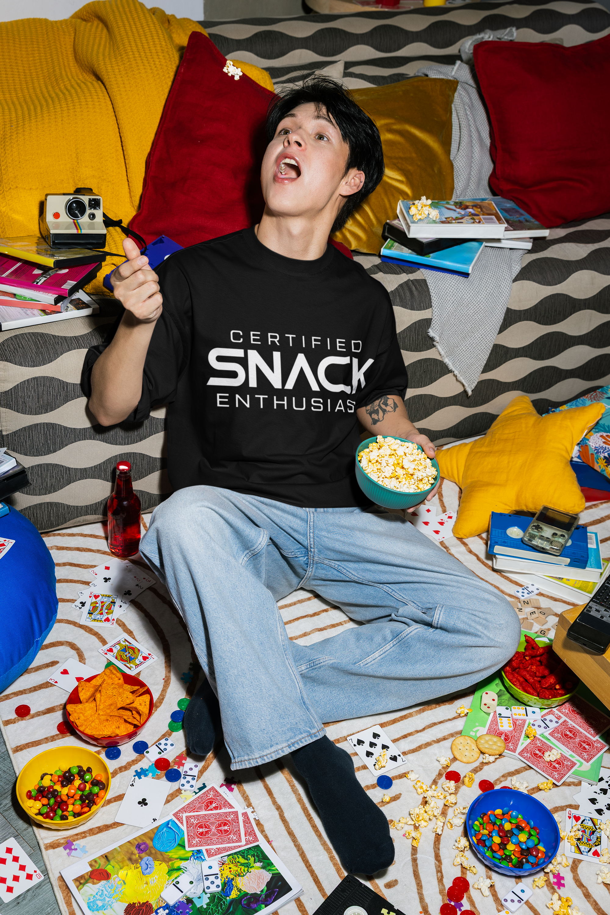 Certified Snack Enthusiast Tee