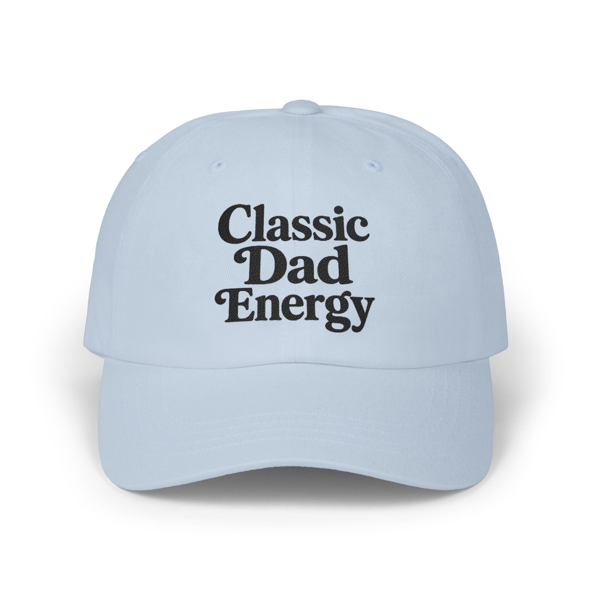 Classic Dad Energy Cap | Embroidered Baseball Hat