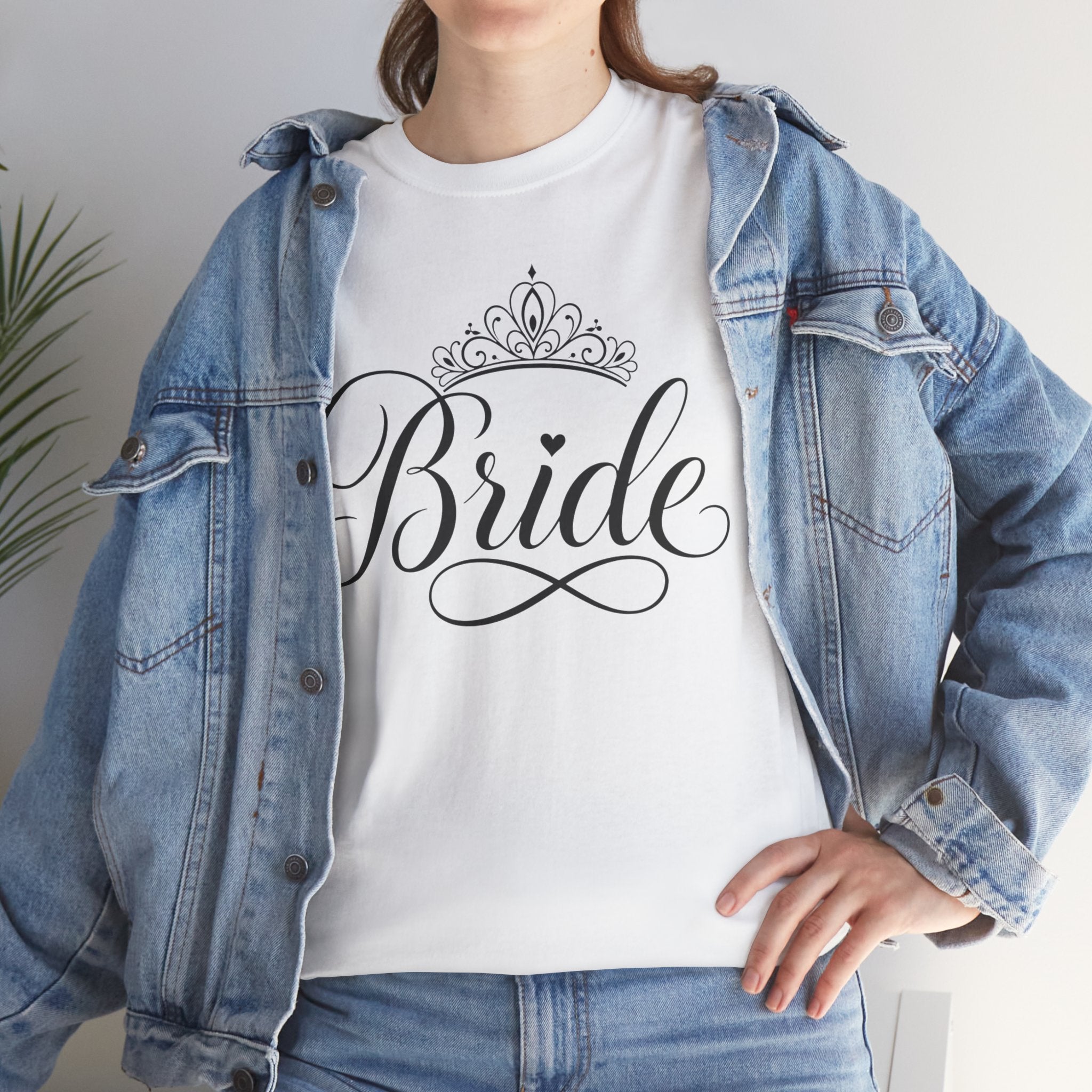 Bride Tee - Script & Tiara