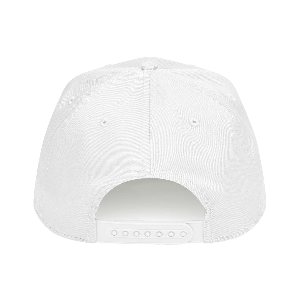 Classic Script Mid Profile Baseball Cap | Retro Typography, Two-Tone