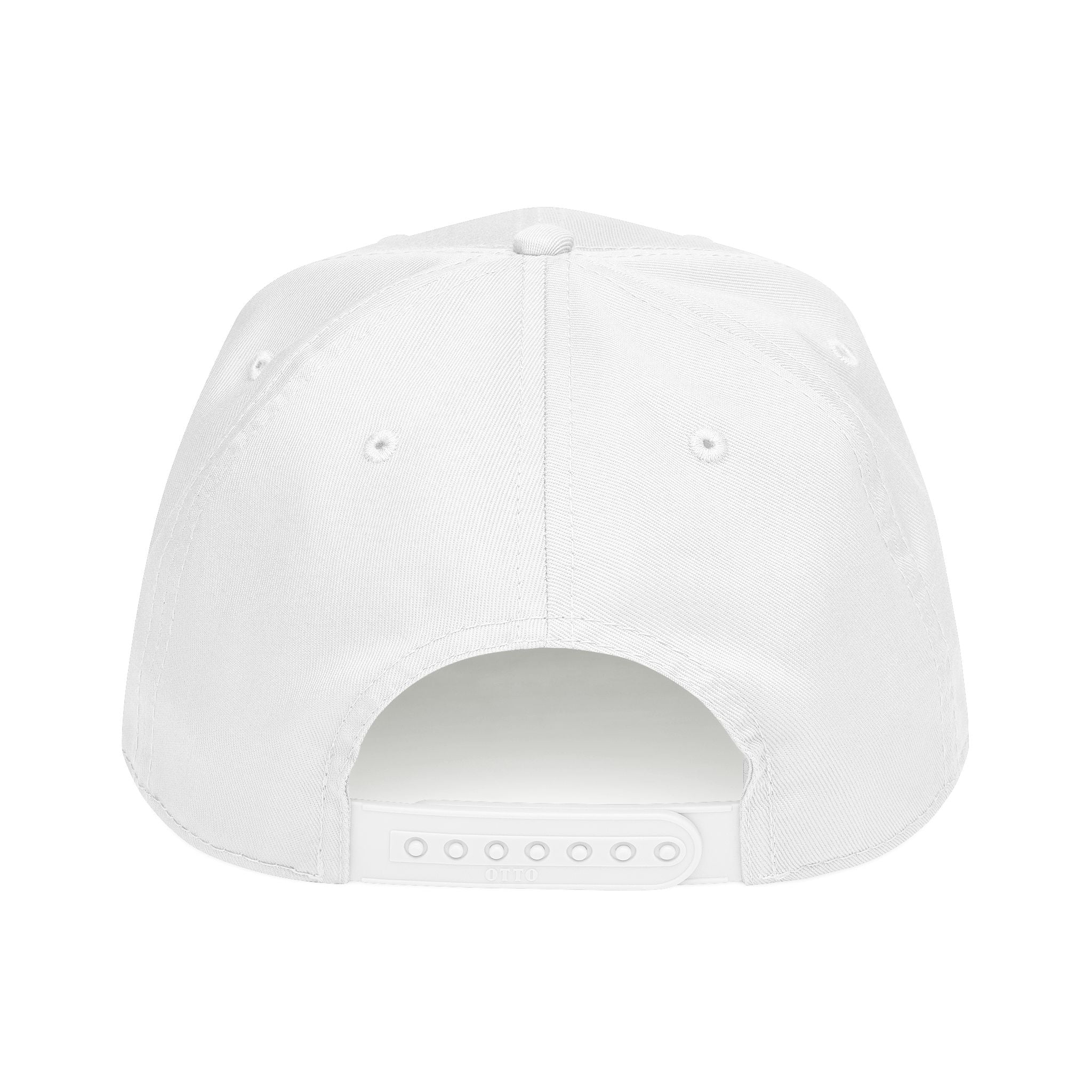 Classic Script Mid Profile Baseball Cap | Retro Typography, Two-Tone