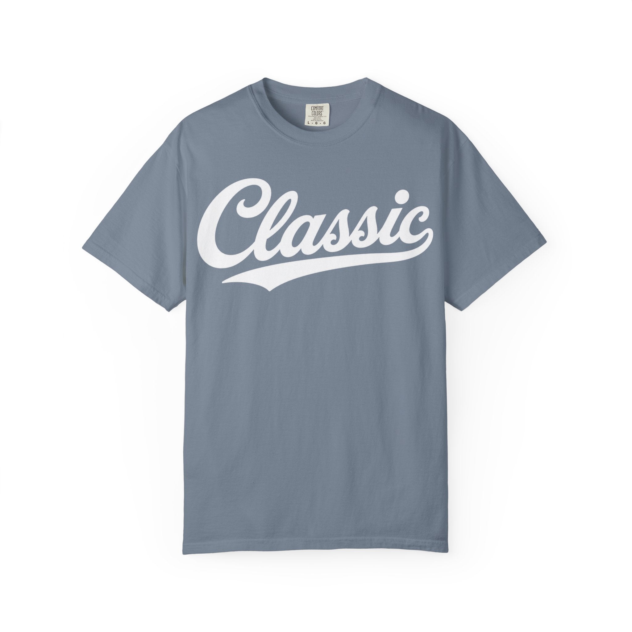 Classic Script Logo T-Shirt | Retro Baseball Style Tee