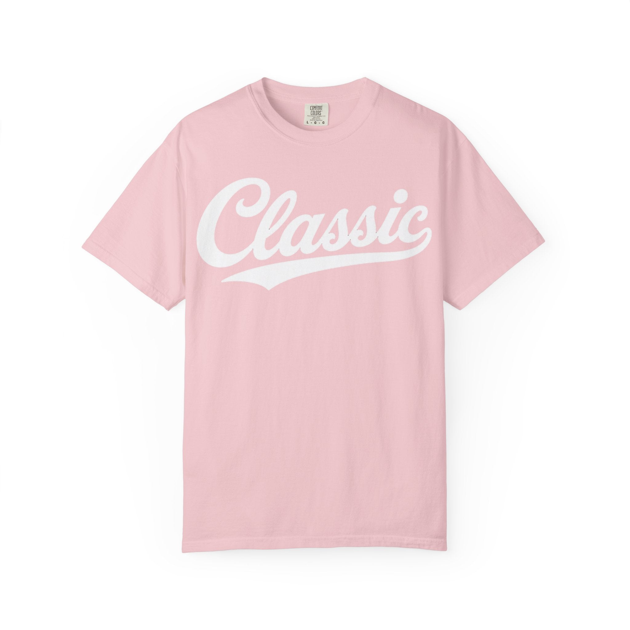 Classic Script Logo T-Shirt | Retro Baseball Style Tee