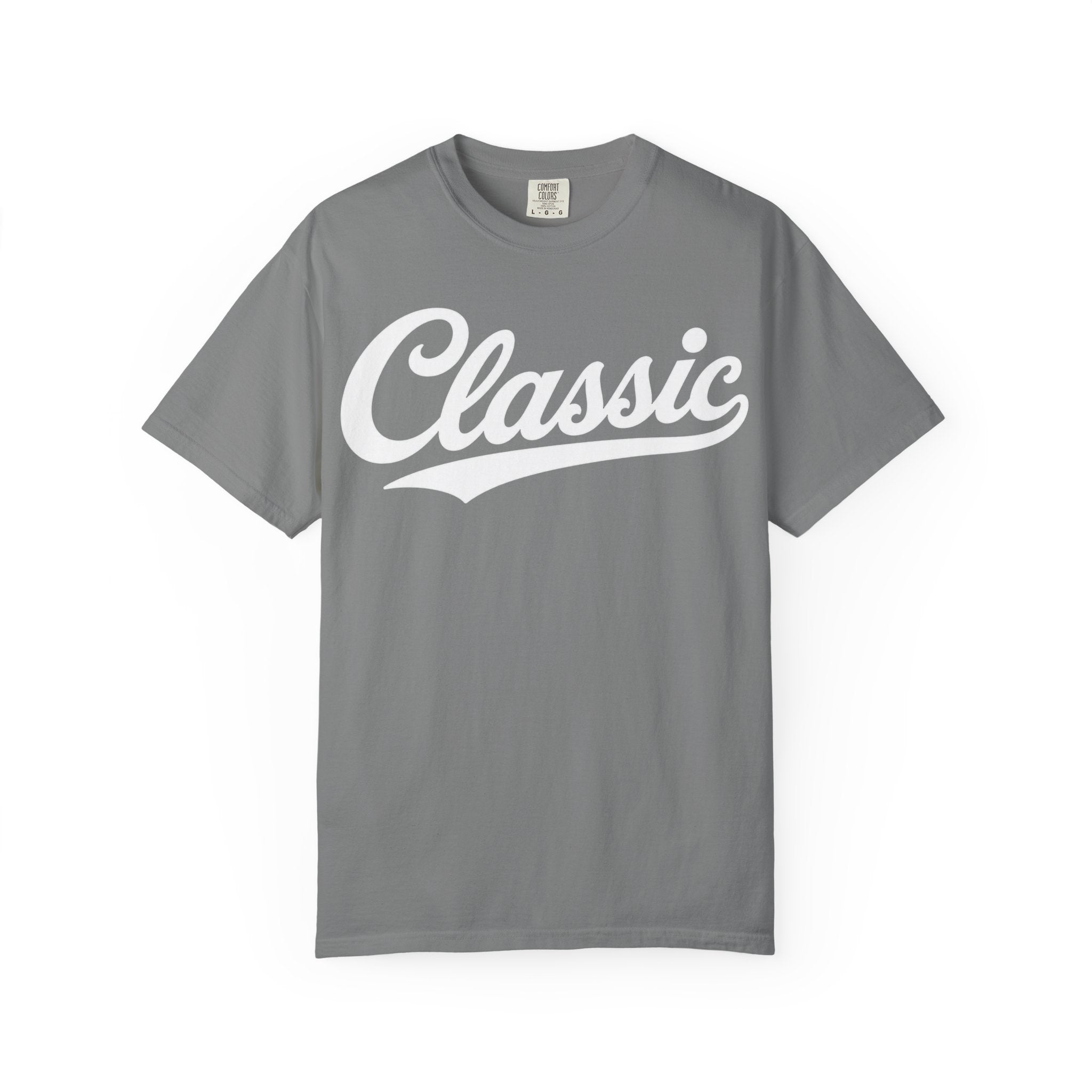 Classic Script Logo T-Shirt | Retro Baseball Style Tee