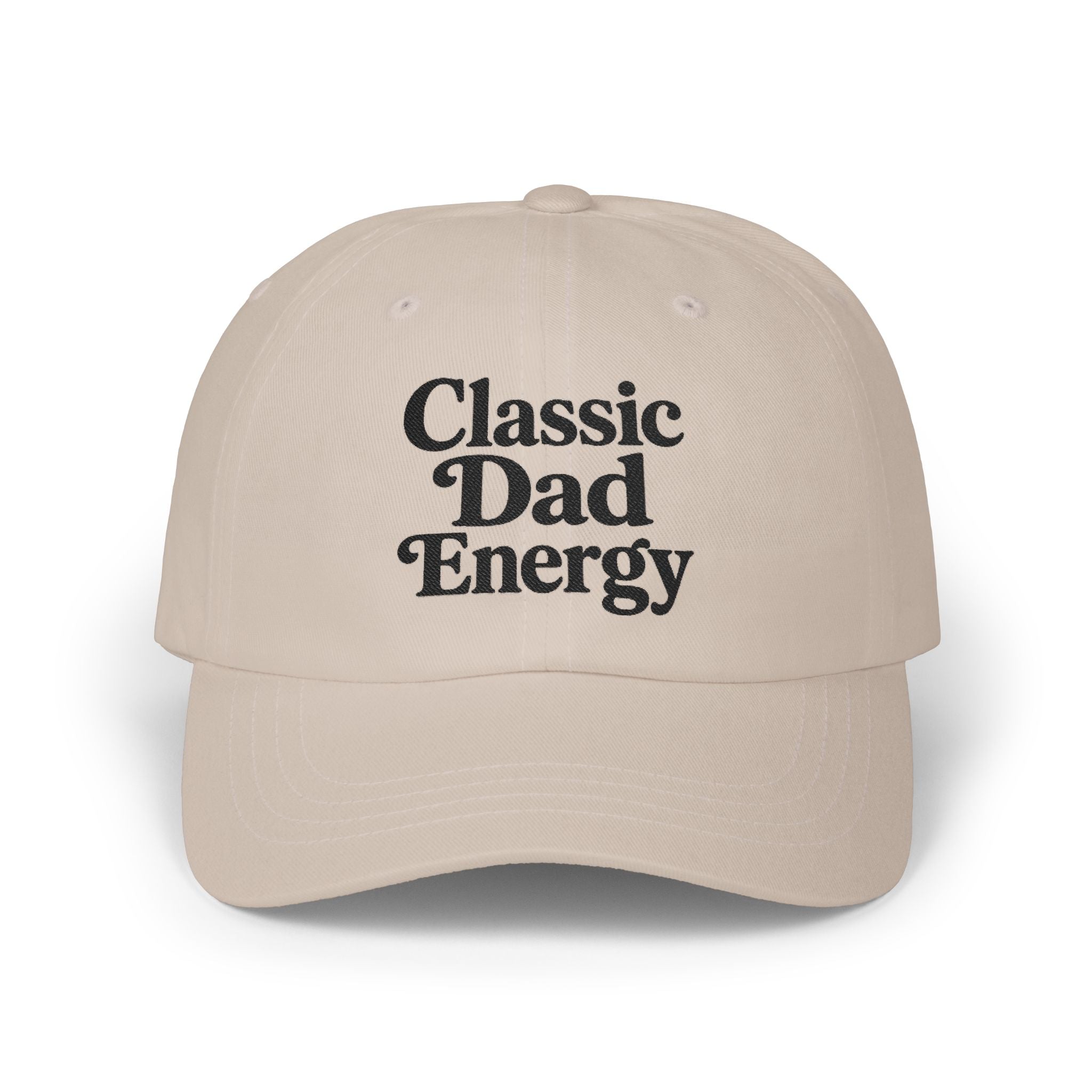 Classic Dad Energy Cap | Embroidered Baseball Hat